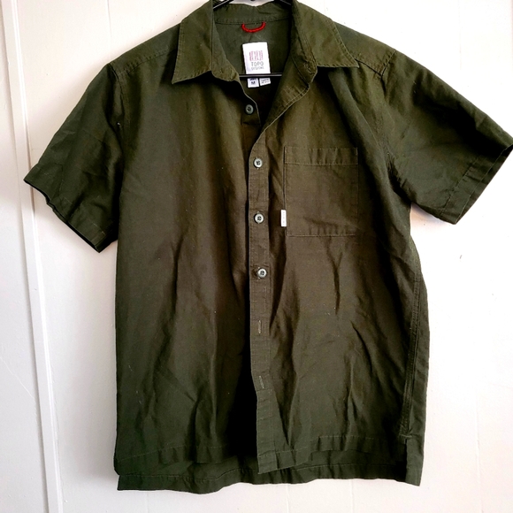 Topo Designs Other - Topo Designs Olive button down